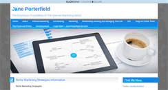Desktop Screenshot of janeporterfield.com